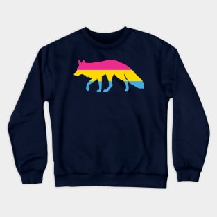 Pride Animals- Pansexual Fox Crewneck Sweatshirt